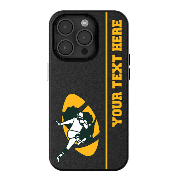 Green Bay Packers Historic Collection Personalized Sidebard iPhone MagSafe Compatible Phone Case for Apple iPhone