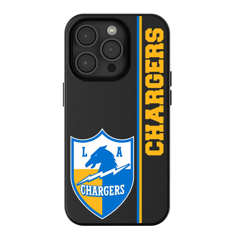Los Angeles Chargers Historic Collection Sidebar iPhone MagSafe Compatible Phone Case for Apple iPhone