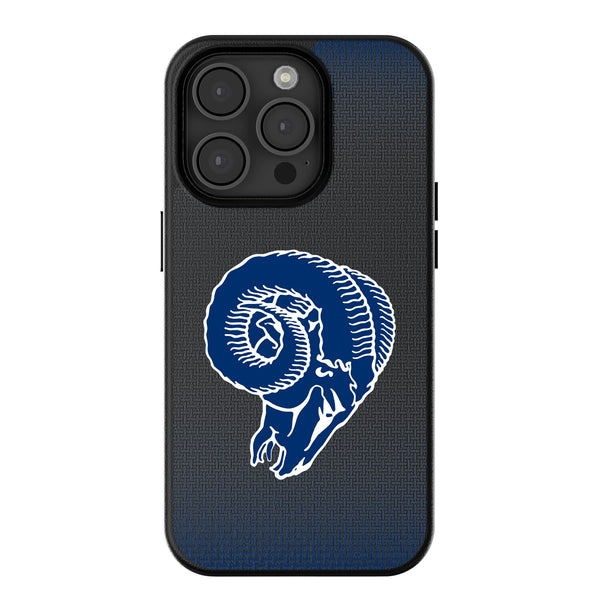 Los Angeles Rams Historic Collection Linen iPhone MagSafe Compatible Phone Case for Apple iPhone