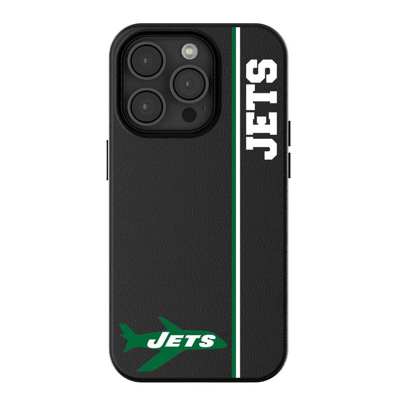 New York Jets 1963 Historic Collection Sidebar iPhone MagSafe Compatible Phone Case for Apple iPhone