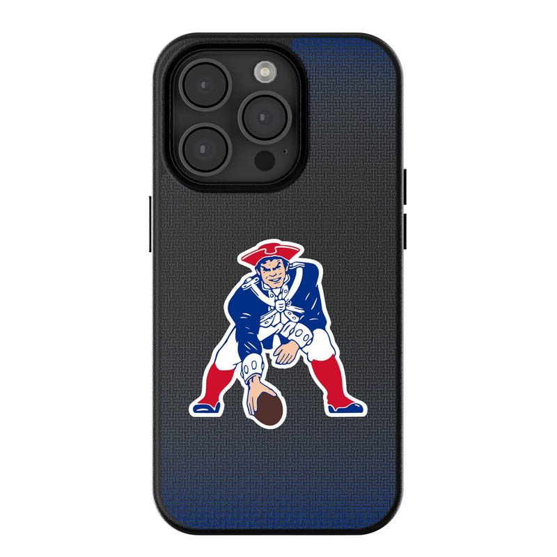New England Patriots Historic Collection Linen iPhone MagSafe Compatible Phone Case for Apple iPhone
