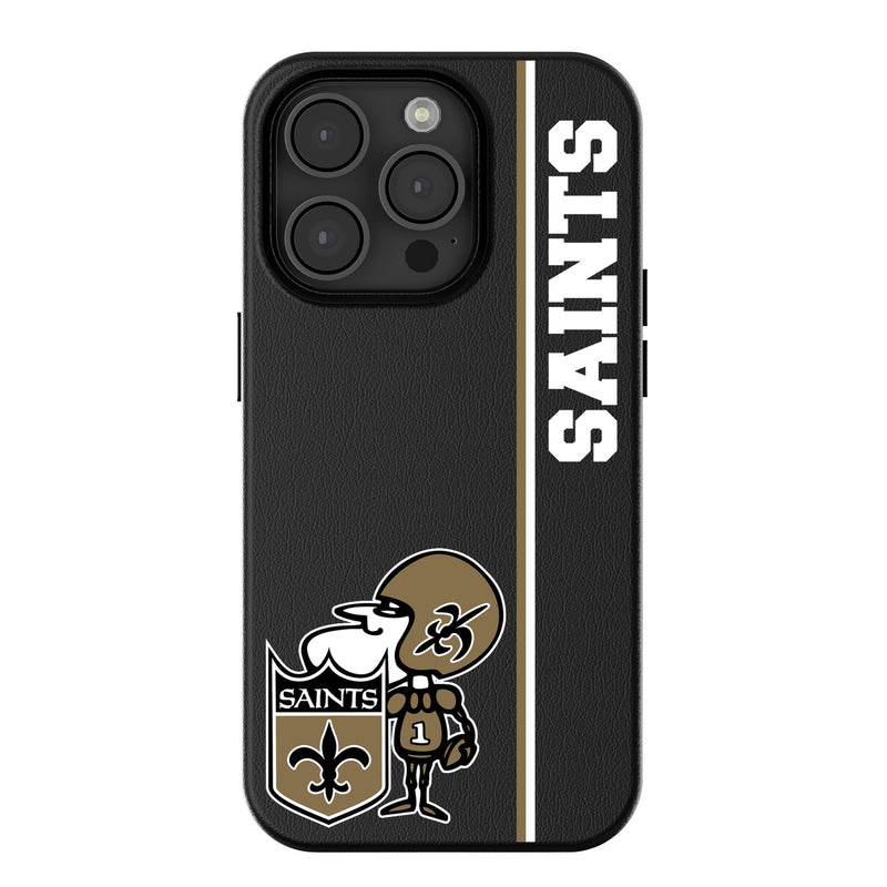 New Orleans Saints Historic Collection Sidebar iPhone MagSafe Compatible Phone Case for Apple iPhone