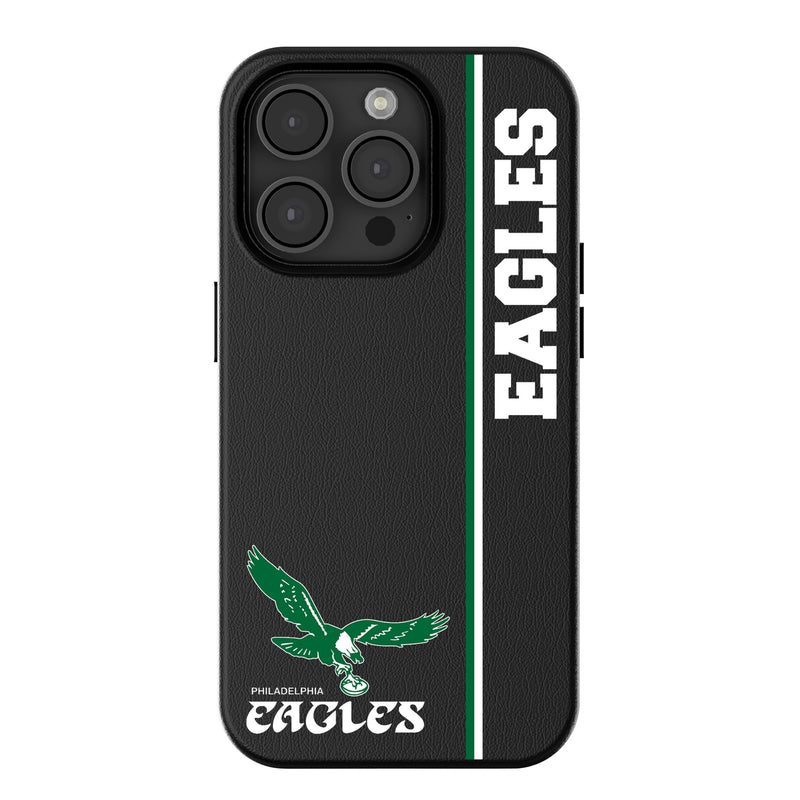 Philadelphia Eagles 1973-1995 Historic Collection Sidebar iPhone MagSafe Compatible Phone Case for Apple iPhone