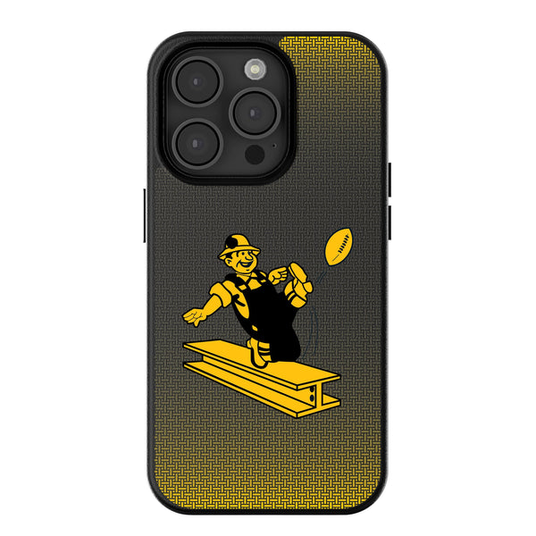 Pittsburgh Steelers 1961 Historic Collection Linen iPhone MagSafe Compatible Phone Case for Apple iPhone