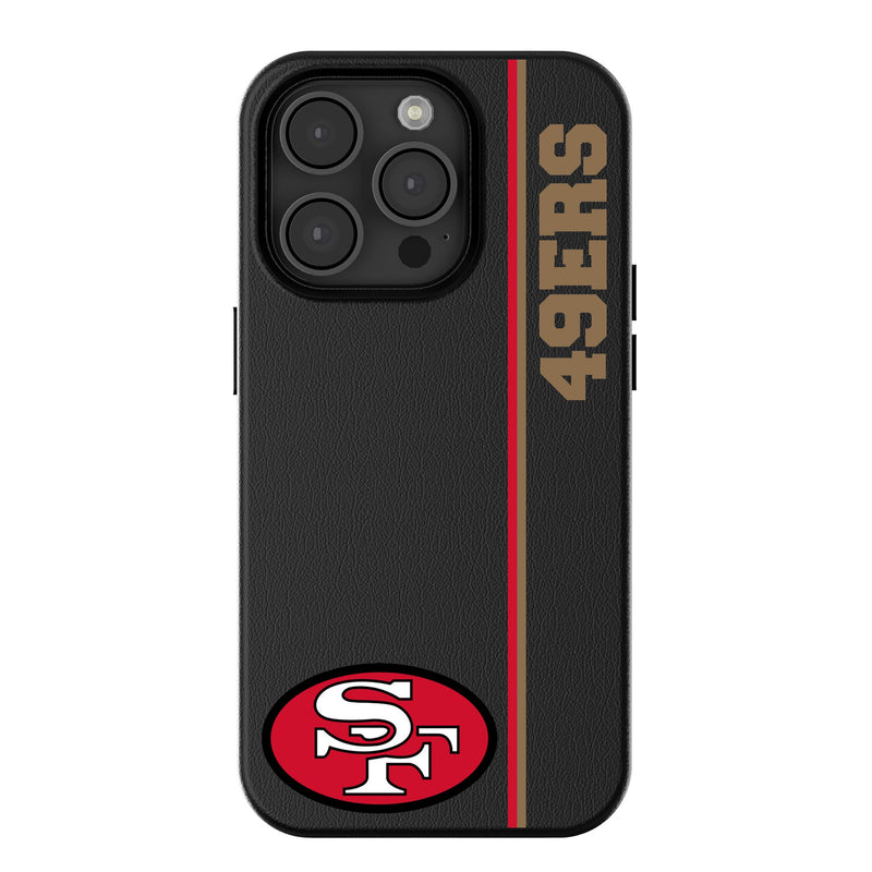 San Francisco 49ers Historic Collection Sidebar iPhone MagSafe Compatible Phone Case for Apple iPhone