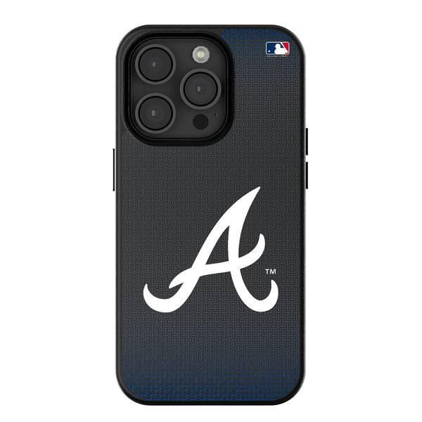 Atlanta Braves Linen iPhone MagSafe Compatible Phone Case for Apple iPhone