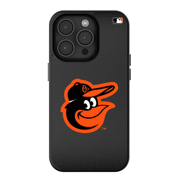 Baltimore Orioles Linen iPhone MagSafe Compatible Phone Case for Apple iPhone