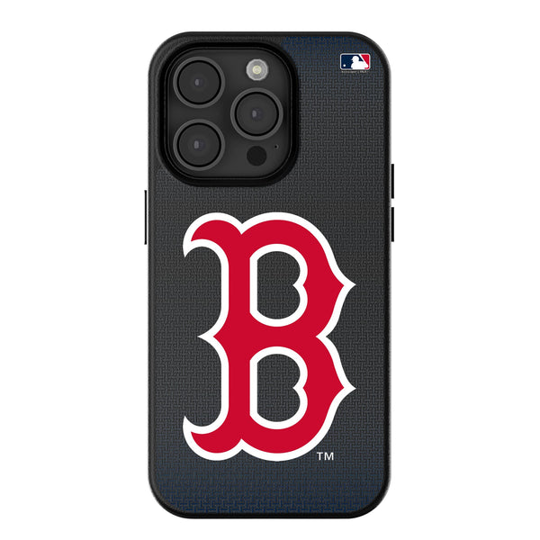 Boston Red Sox Linen iPhone MagSafe Compatible Phone Case for Apple iPhone