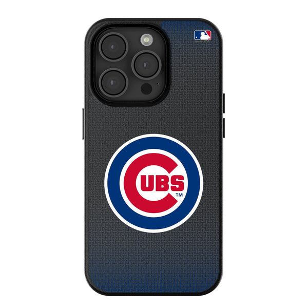 Chicago Cubs Linen iPhone MagSafe Compatible Phone Case for Apple iPhone