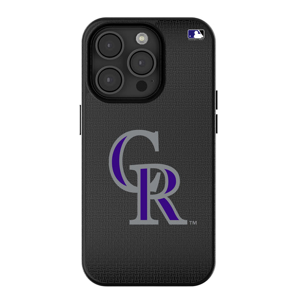 Colorado Rockies Linen iPhone MagSafe Compatible Phone Case for Apple iPhone
