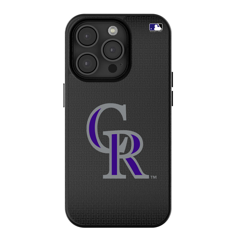 Colorado Rockies Linen iPhone MagSafe Compatible Phone Case for Apple iPhone