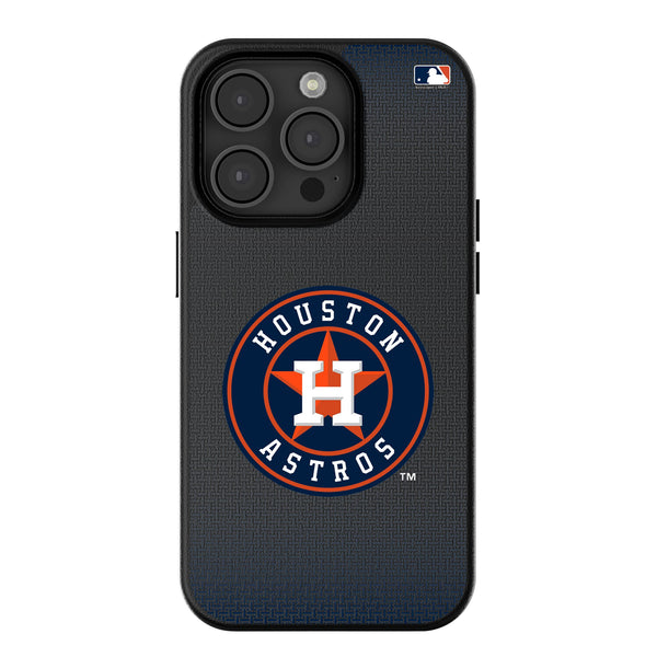 Houston Astros Linen iPhone MagSafe Compatible Phone Case for Apple iPhone