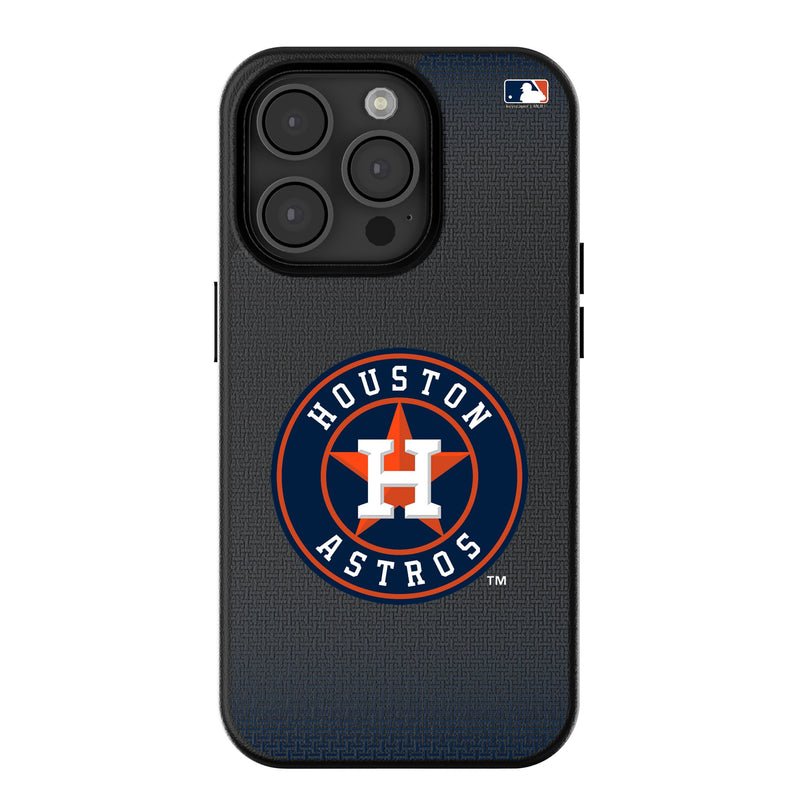 Houston Astros Linen iPhone MagSafe Compatible Phone Case for Apple iPhone