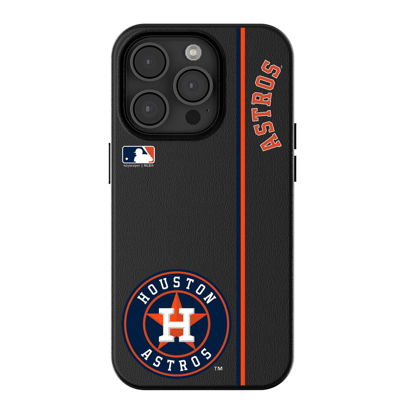 Houston Astros Sidebar iPhone MagSafe Compatible Phone Case for Apple iPhone