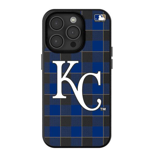 Kansas City Royals Plaid iPhone MagSafe Compatible Phone Case for Apple iPhone