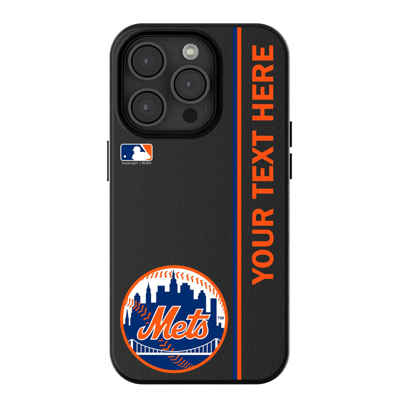 New York Mets Personalized Sidebard iPhone MagSafe Compatible Phone Case for Apple iPhone