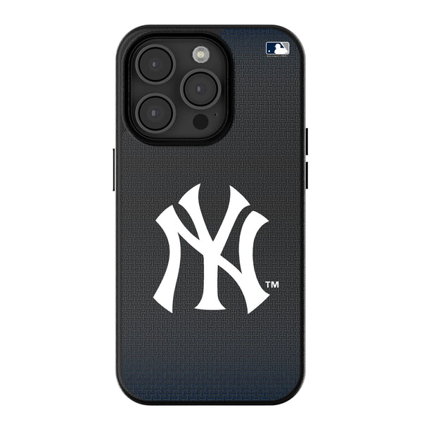 New York Yankees Linen iPhone MagSafe Compatible Phone Case for Apple iPhone