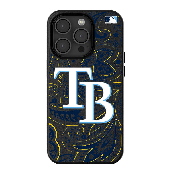 Tampa Bay Rays Paisley iPhone MagSafe Compatible Phone Case