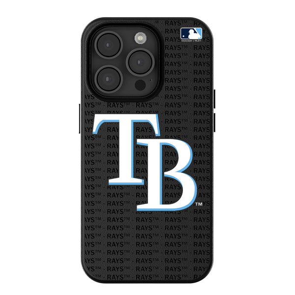 Tampa Bay Rays Text Backdrop iPhone MagSafe Compatible Phone Case for Apple iPhone