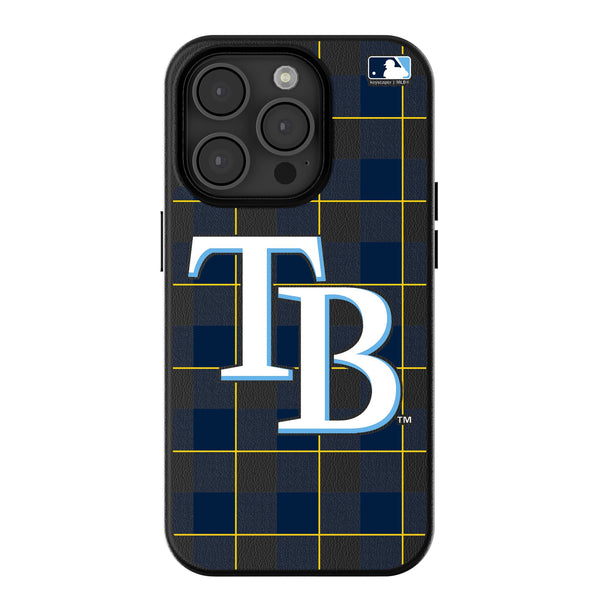 Tampa Bay Rays Plaid iPhone MagSafe Compatible Phone Case