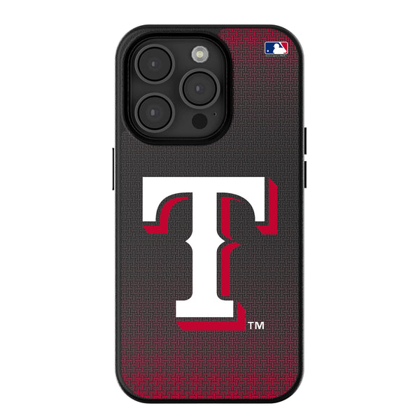 Texas Rangers Linen iPhone MagSafe Compatible Phone Case for Apple iPhone