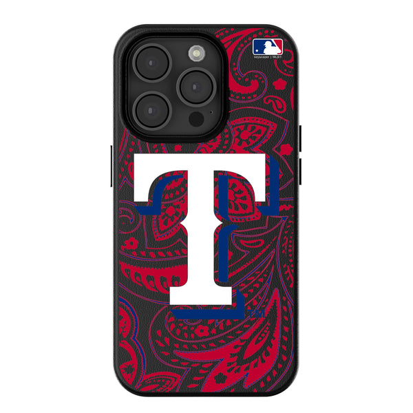 Texas Rangers Paisley iPhone MagSafe Compatible Phone Case for Apple iPhone