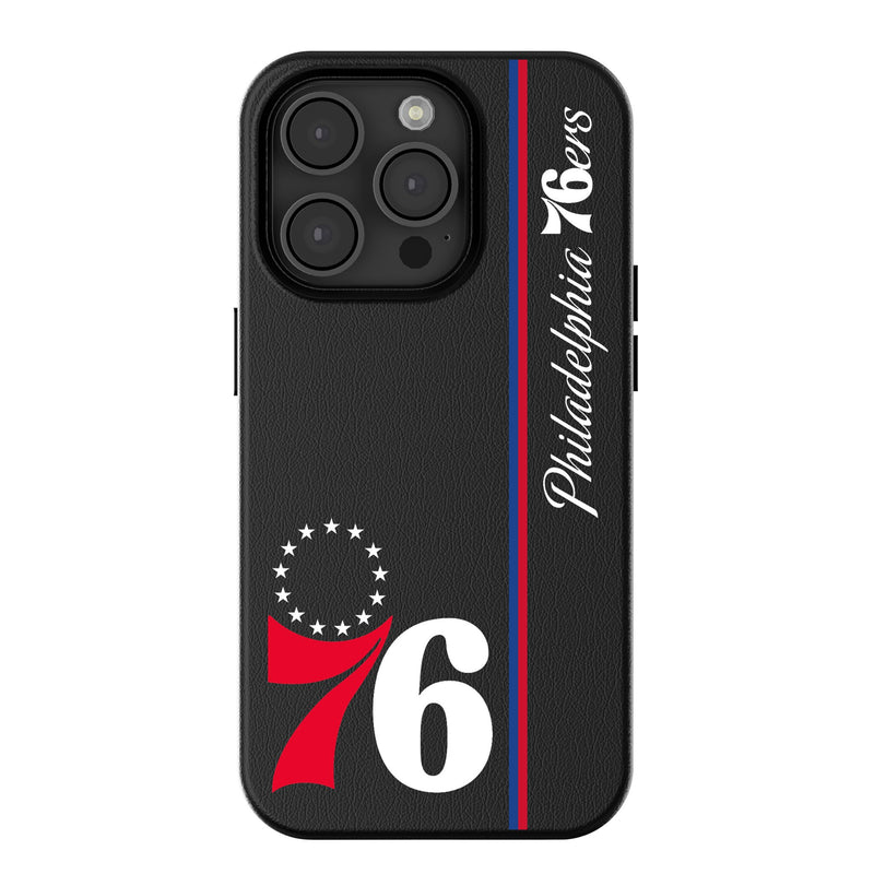 Philadelphia 76ers Sidebar iPhone MagSafe Compatible Phone Case