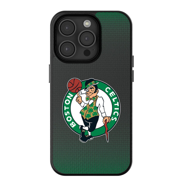 Boston Celtics Linen iPhone MagSafe Compatible Phone Case for Apple iPhone