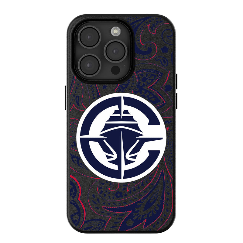 Los Angeles Clippers Paisley iPhone MagSafe Compatible Phone Case