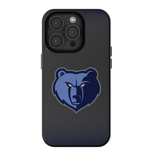 Memphis Grizzlies Linen iPhone MagSafe Compatible Phone Case for Apple iPhone