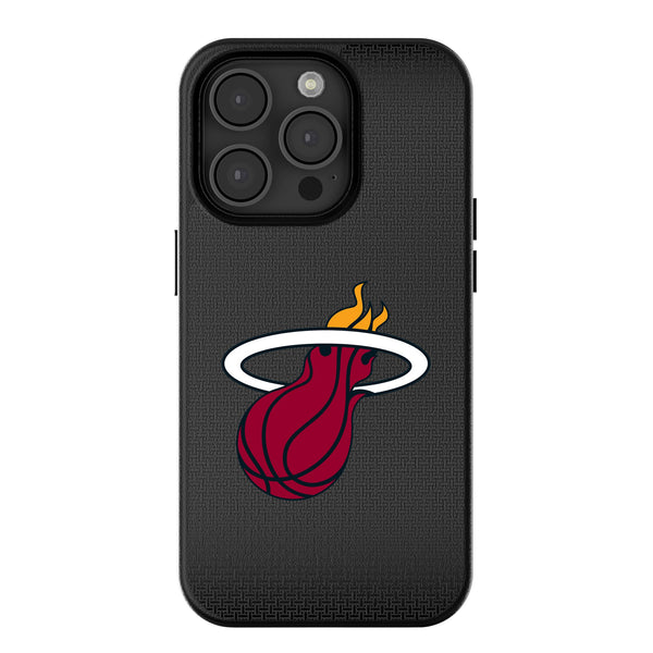 Miami Heat Linen iPhone MagSafe Compatible Phone Case for Apple iPhone