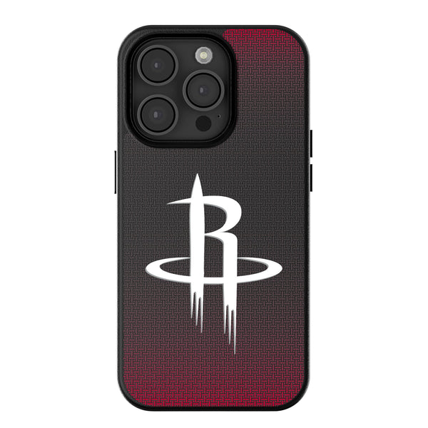 Houston Rockets Linen iPhone MagSafe Compatible Phone Case for Apple iPhone