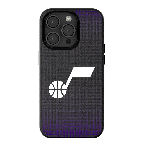 Utah Jazz Linen iPhone MagSafe Compatible Phone Case for Apple iPhone