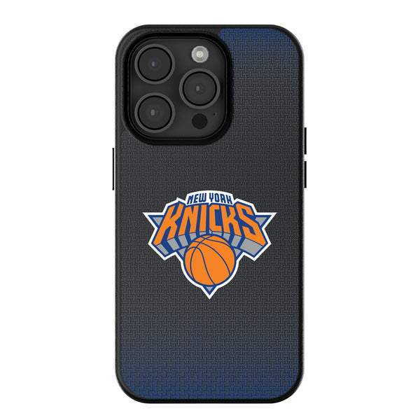 New York Knicks Linen iPhone MagSafe Compatible Phone Case for Apple iPhone