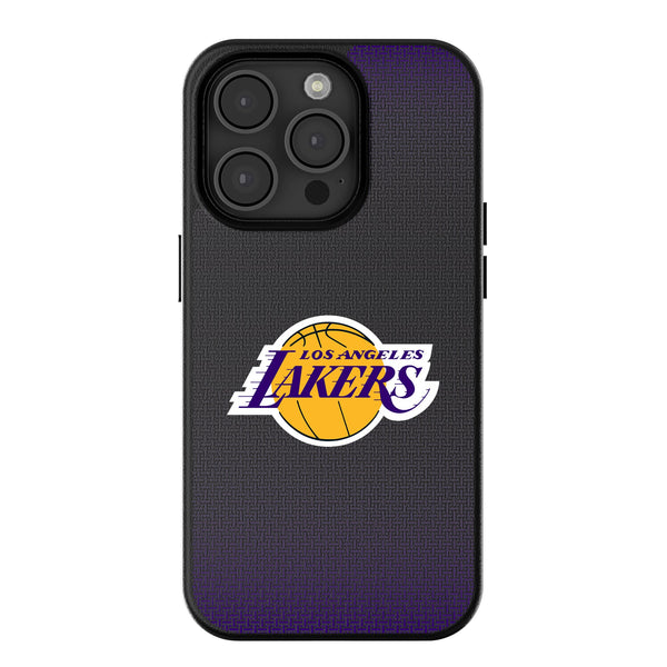 Los Angeles Lakers Linen iPhone MagSafe Compatible Phone Case for Apple iPhone