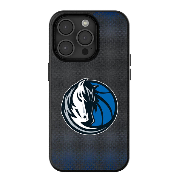 Dallas Mavericks Linen iPhone MagSafe Compatible Phone Case for Apple iPhone