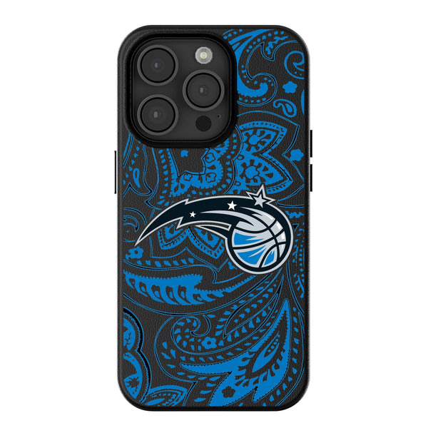 Orlando Magic Paisley iPhone MagSafe Compatible Phone Case