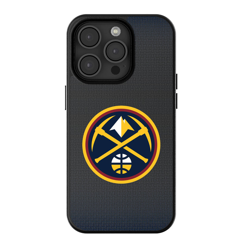 Denver Nuggets Linen iPhone MagSafe Compatible Phone Case for Apple iPhone