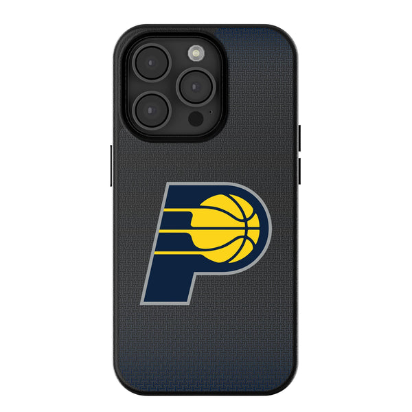 Indiana Pacers Linen iPhone MagSafe Compatible Phone Case for Apple iPhone