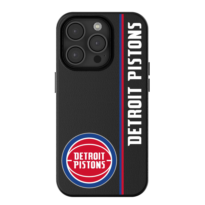 Detroit Pistons Sidebar iPhone MagSafe Compatible Phone Case