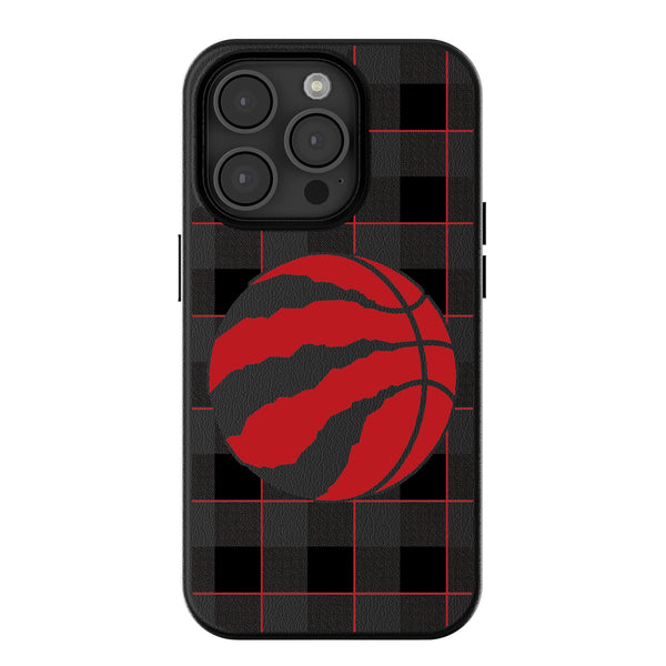 Toronto Raptors Plaid iPhone MagSafe Compatible Phone Case