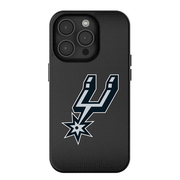 San Antonio Spurs Linen iPhone MagSafe Compatible Phone Case for Apple iPhone