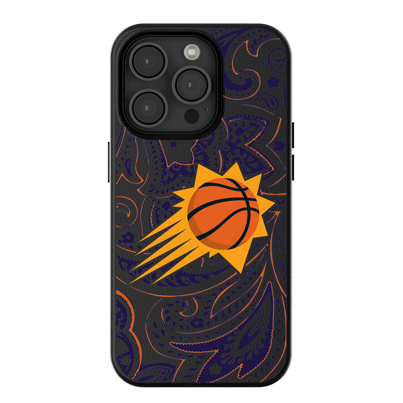 Phoenix Suns Paisley iPhone MagSafe Compatible Phone Case