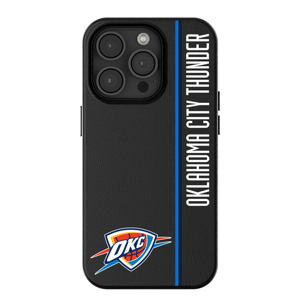 Oklahoma City Thunder Sidebar iPhone MagSafe Compatible Phone Case