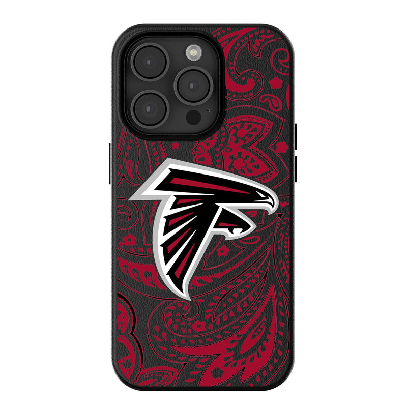 Atlanta Falcons Paisley iPhone MagSafe Compatible Phone Case for Apple iPhone