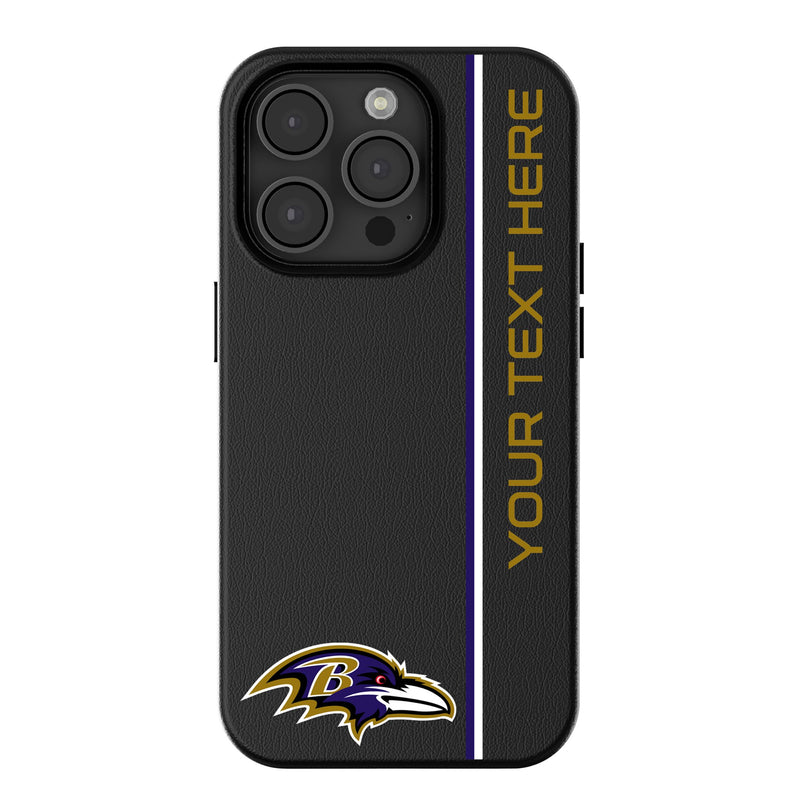 Baltimore Ravens Personalized Sidebard iPhone MagSafe Compatible Phone Case for Apple iPhone