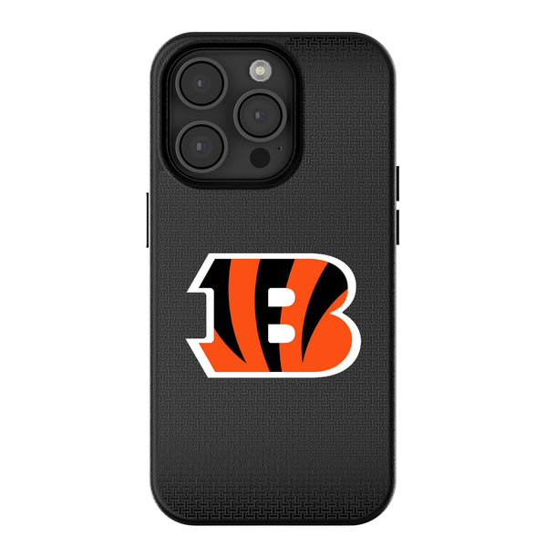 Cincinnati Bengals Linen iPhone MagSafe Compatible Phone Case for Apple iPhone