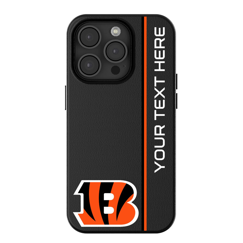 Cincinnati Bengals Personalized Sidebard iPhone MagSafe Compatible Phone Case for Apple iPhone