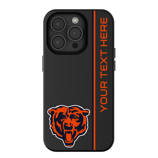 Chicago Bears Personalized Sidebard iPhone MagSafe Compatible Phone Case for Apple iPhone