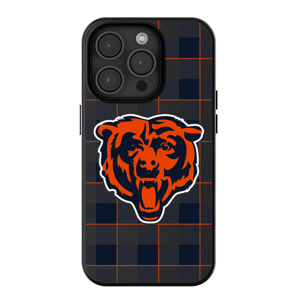 Chicago Bears Plaid iPhone MagSafe Compatible Phone Case for Apple iPhone